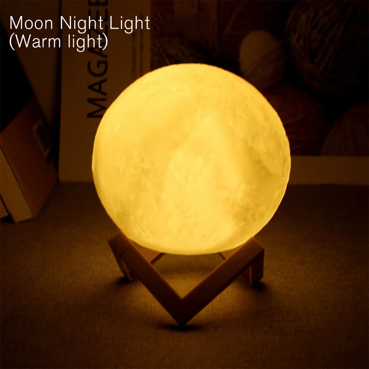 Luminária Lua – Encanto e Luz Suave para o Ambiente