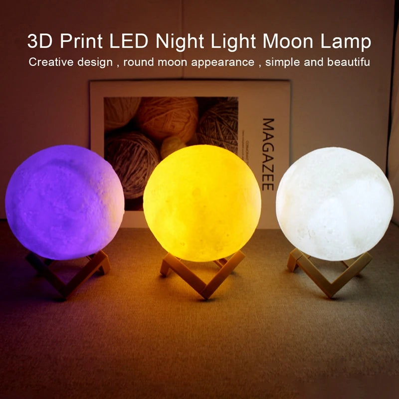 Luminária Lua – Encanto e Luz Suave para o Ambiente