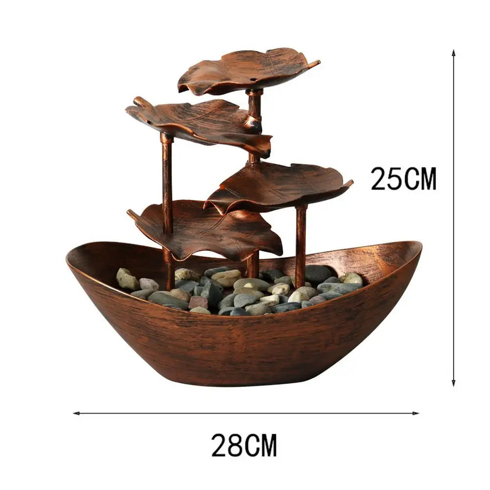 Fonte de Mesa Lotus – Água que Acalma e Encanta