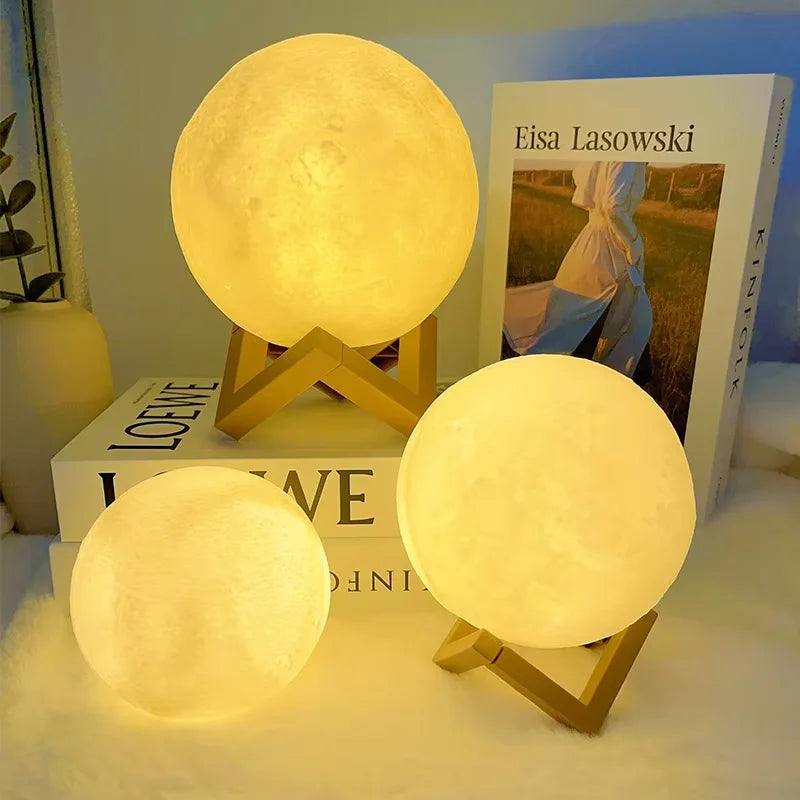 Luminária Lua – Encanto e Luz Suave para o Ambiente