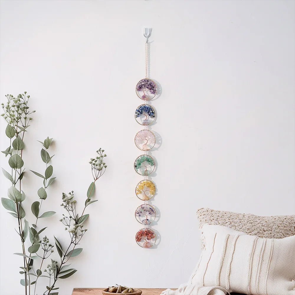 Árvore da Vida com 7 Chakras – Equilíbrio e Proteção