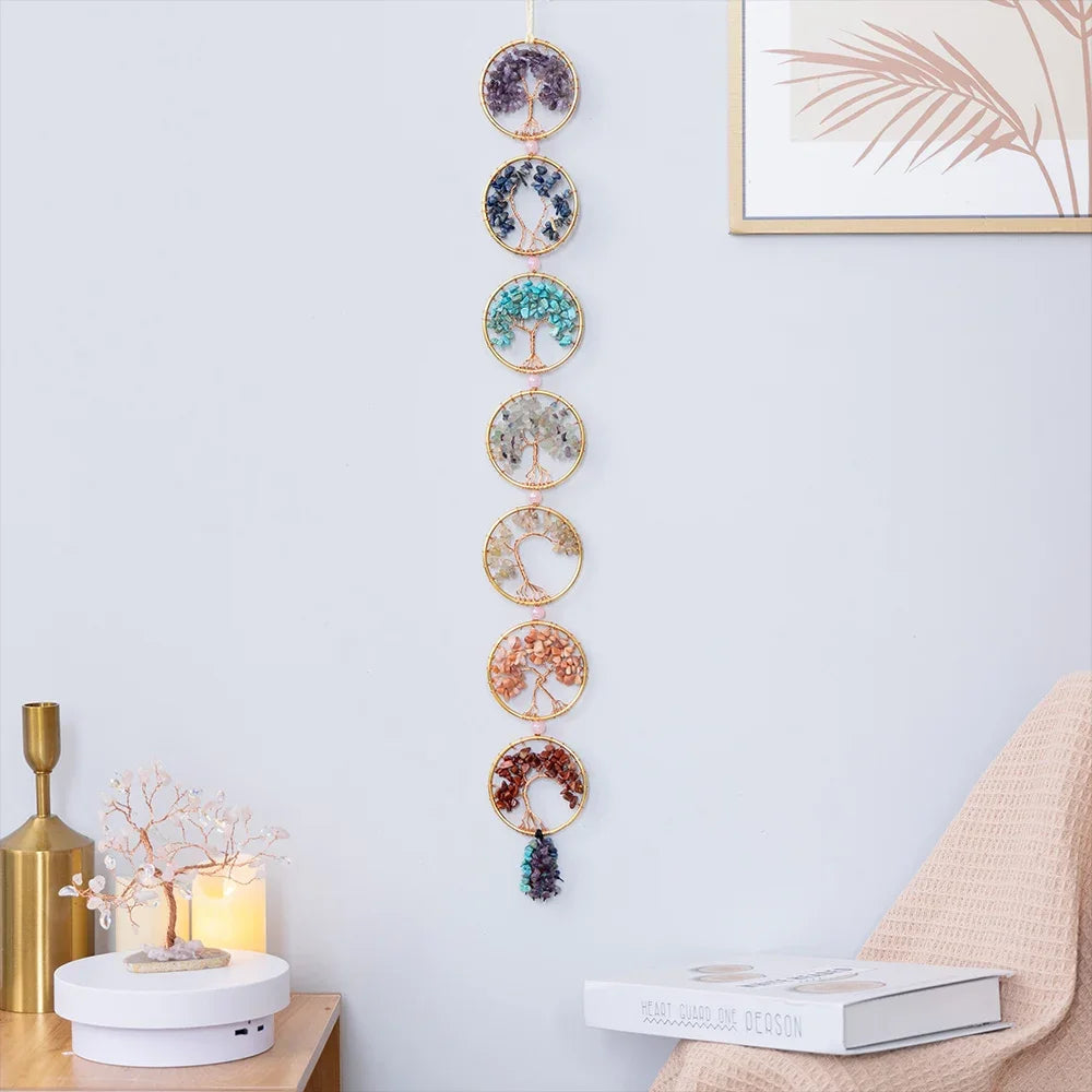 Árvore da Vida com 7 Chakras – Equilíbrio e Proteção