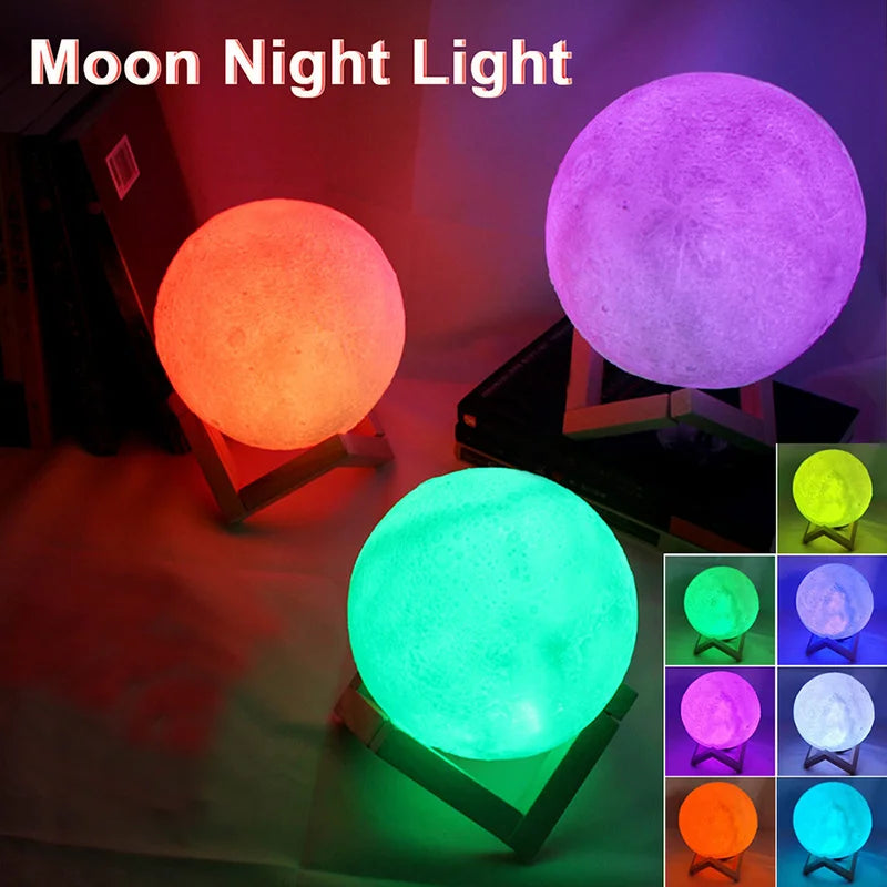 Luminária Lua – Encanto e Luz Suave para o Ambiente