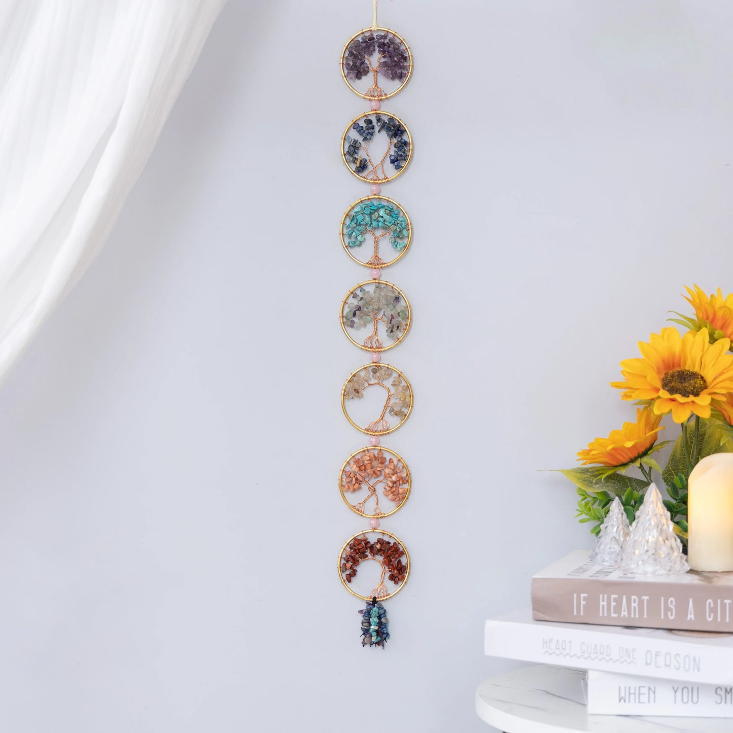 Árvore da Vida com 7 Chakras – Equilíbrio e Proteção