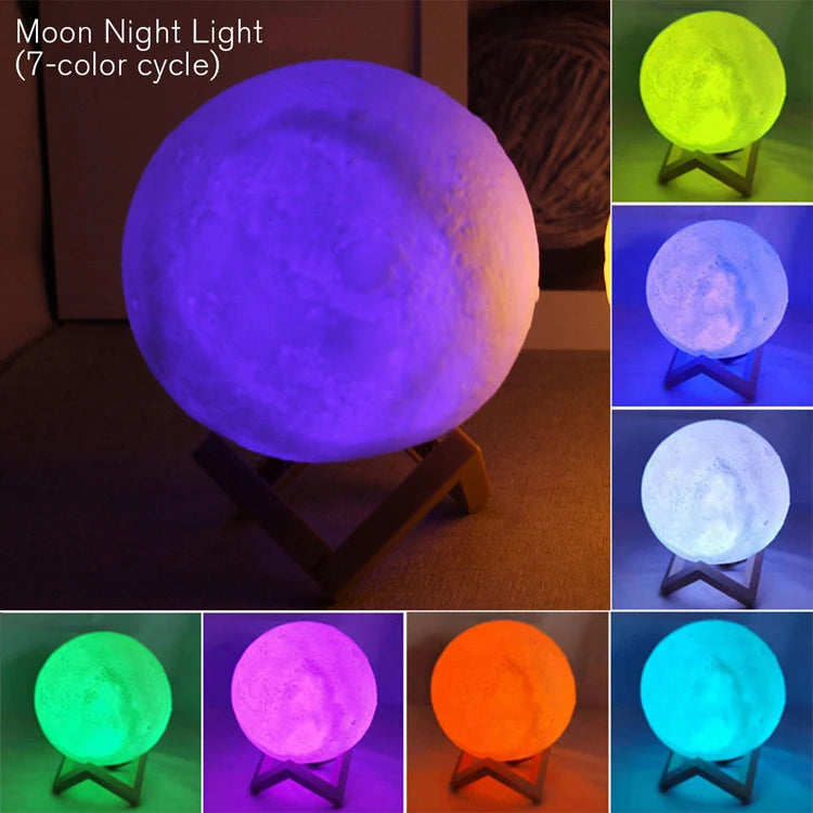 Luminária Lua – Encanto e Luz Suave para o Ambiente