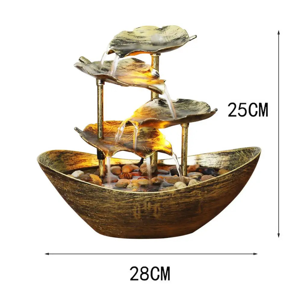 Fonte de Mesa Lotus – Água que Acalma e Encanta