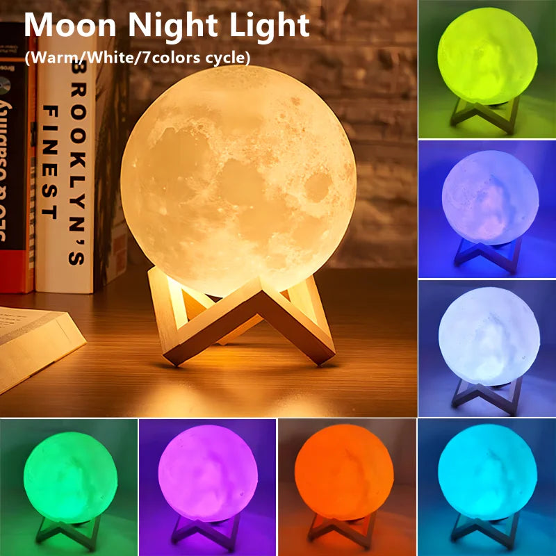 Luminária Lua – Encanto e Luz Suave para o Ambiente