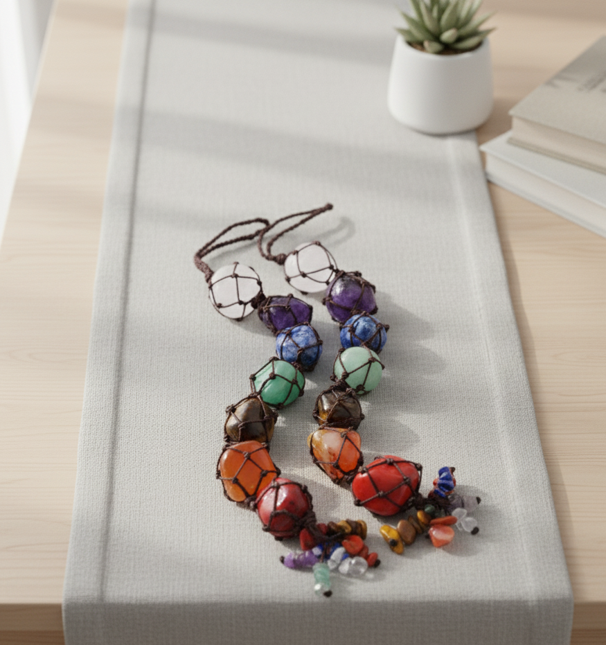 Pingente de Cristal Natural – Equilíbrio e Proteção